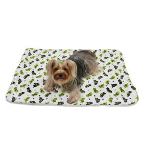 Playful Dinosaur Flannel/Ultra (Color: Blue, size: One Size)